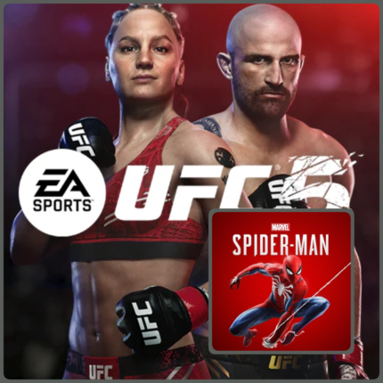 UFC 5 + Spiderman PS4